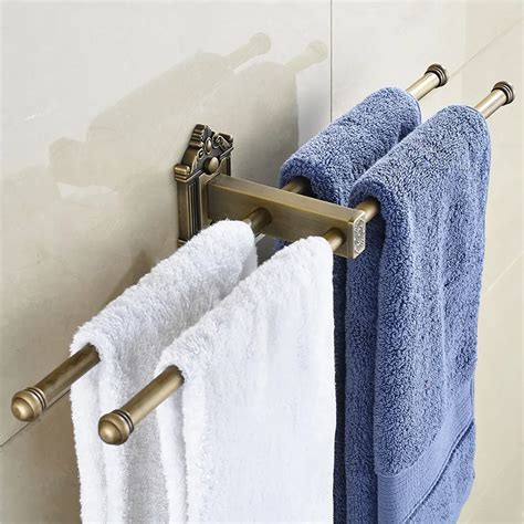 vidric towel bars 4 rails antique brass wall shelf towel holder bath shelves towel hangers