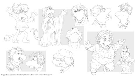 Fraggle Rock Characters By Lcibos On Deviantart