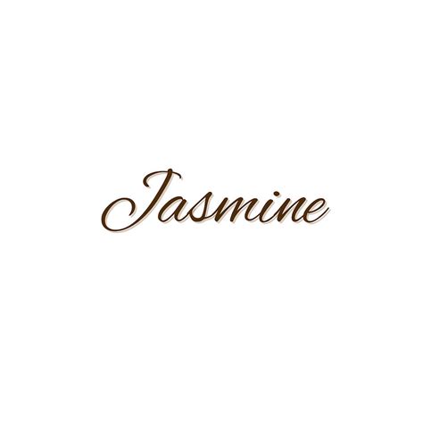 013 Jasmine In Cursive Letters Painting By Large Wall Art For Living