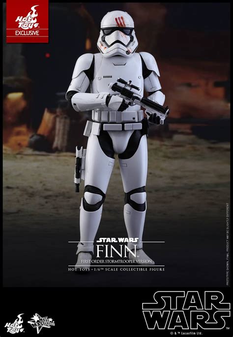 Hot Toys Reveals Stormtrooper Finn 16 Scale Figure The