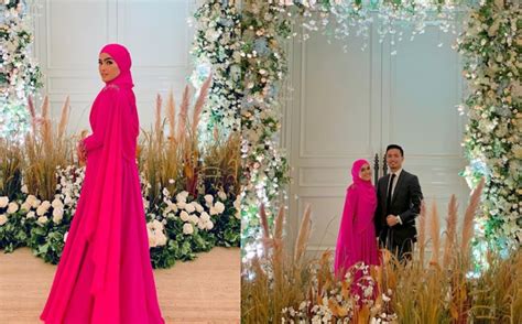 Bukan sembarang wanita, selain cantik elfira loy ternyata seorang aktris lho. Bawa Tunang Ke Majlis Kahwin Baim Wong, Netizen Puji ...