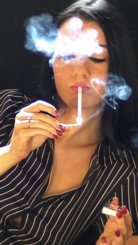 pin on smoking girls