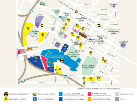 Medical city Dallas map - Map of medical city Dallas map (Texas - USA)
