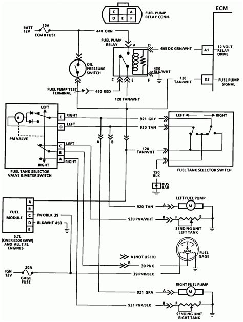 Fuel Pump Wiring Diagram 1989 Corvette