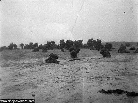 Franchissement Du Mur De Latlantique Sur Sword Beach 6 Juin 1944