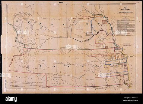 Map Of Nebraska And Kansas Maping Resources