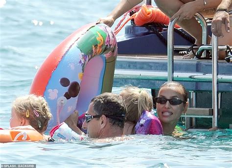 Irina Shayk Dons A Lime Green Bikini As She Spends Time With Her Mother