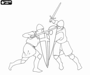Kleurplaat Soldaten