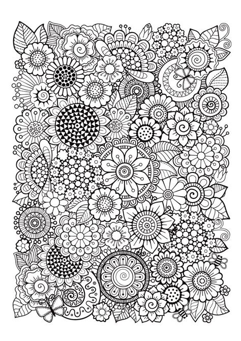 Some tips for printing these coloring pages: Mindfulness Coloring Pages - 12 Flowers | Mindfulness ...