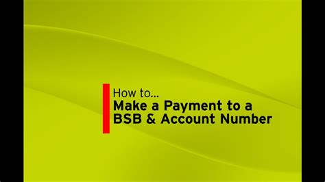 A bank state branch (often referred to as bsb) is the name used in australia for a bank code, which is a branch identifier. Make A Payment To A Bsb Account Number Internet Banking ...