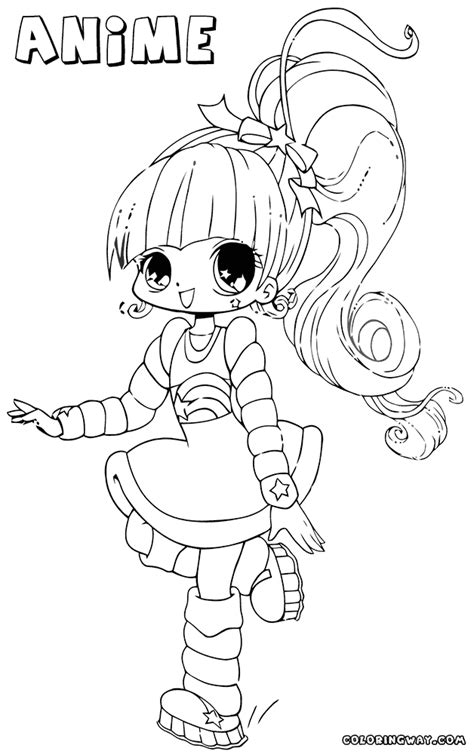 Anime Coloring Pages Coloring Pages To Download And Print