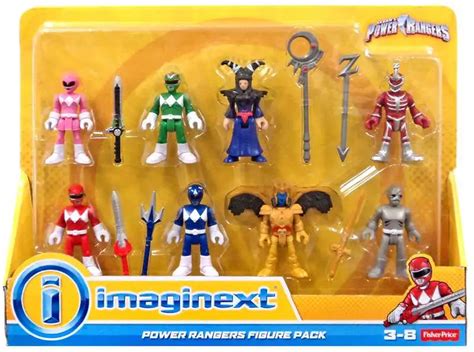 Fisher Price Power Rangers Imaginext Mighty Morphin Power Rangers Mini