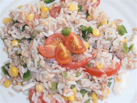 Salade de riz au thon Concours Malène aux fourneaux