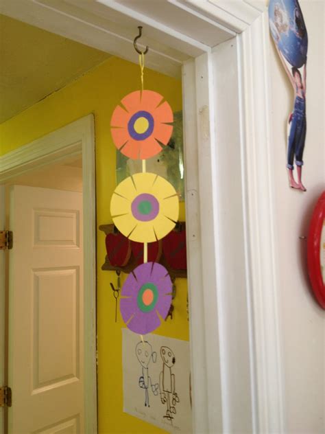 Play is the work of the child. Evergreen Montessori House: Hanging Flower Decoration