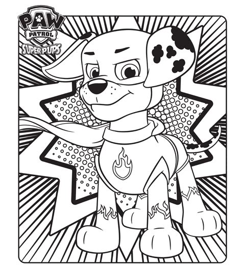 Paw patrol mighty pups die super hunde titellied musik video. PAW Patrol Super Pups Colouring Page | Paw patrol coloring pages, Paw patrol coloring, Paw ...