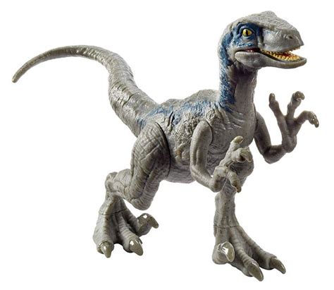 Mattel Figurina Jurassic World Dinozaur Velociraptor Blue Attack Pack Elefant Ro