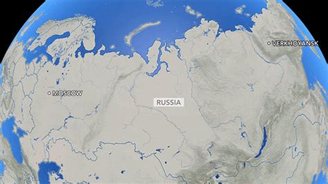 Siberian Town Hits Highest Temperature In Recorded History For The