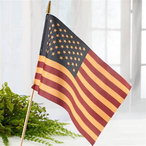 Well you're in luck, because here they come. Tea Stained American Flag - Americana Decor - Home Decor ...