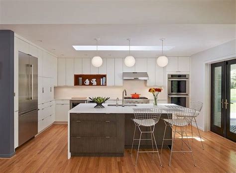 Monarch white kitchen island with seating. 25+ AMAZING MID CENTURY KITCHEN DESIGN & DECOR IDEAS ...