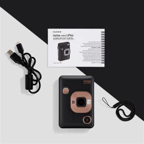 Fujifilm Instax Mini Liplay Elegant Black Clifton Cameras