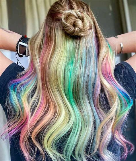Vibrant Rainbow Hair Color Ideas For Bold Fashion Statements