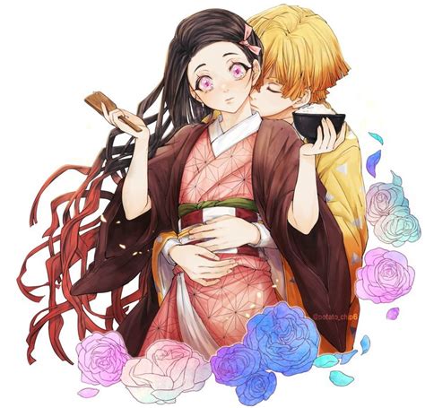 Zenitsu And Nezuko Kids