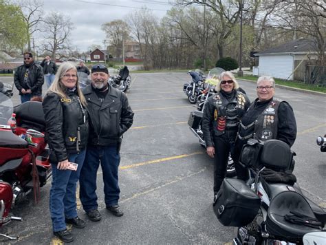 American Legion Riders Hold First Ride Of The Year Following Annual Blessing Of The Bikes