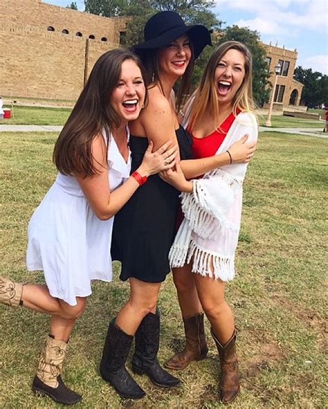 Texas Tech Gameday Outfits Besties Bff College Football Games