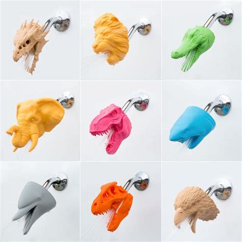 Zooheads Are 3d Printed Shower Heads In The Shape Of Animals