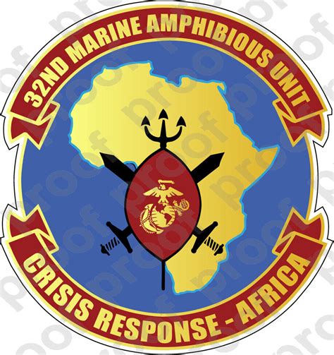 Sticker Usmc 32nd Marine Amphibious Unit Usmc Lisc No 20187 Ebay