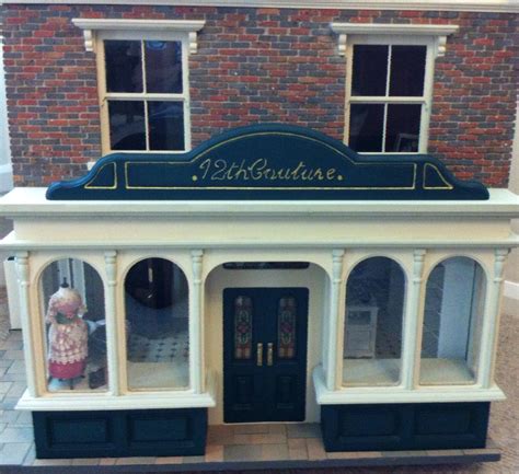 112th Scale Dollshouse Edwardian Shop Front Shop Front Poppenhuizen