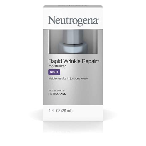 Neutrogena Rapid Wrinkle Repair Night Moisturizer 1 Oz 2 Pack Amazon
