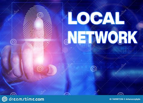 A system of connected computers that works like the internet and allows people within an…. Handwriting Text Writing Local Network. Concept Meaning ...