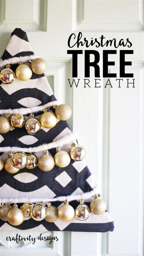 How To Make A Beautiful Diy Christmas Tree Wreath Craftivity Designs