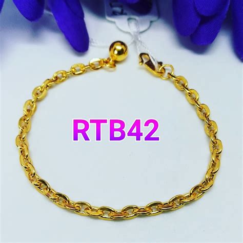 Design yang boleh dipakai setiap hari atau buat basahan. Harga Gelang Tangan Model Gelang Emas Rantai Terbaru 2019 ...