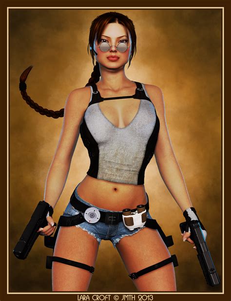 Lara Croft By Poserfan On DeviantArt