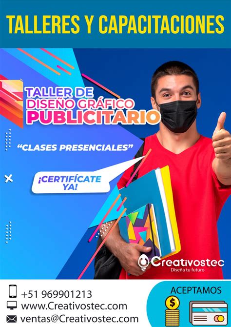 Taller De Diseño Gráfico Publicitario Presencial Creativostec