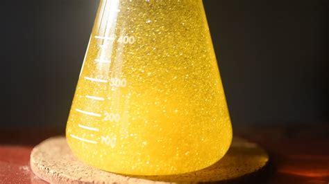 Golden Rain Experiment Lead Nitrate Potassum Iodide Chemtalk