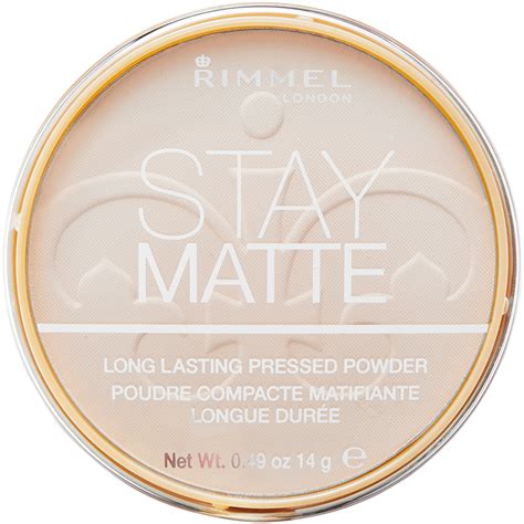 Rimmel Puder Prasowany Do Twarzy 001 14g Stay Matte Hebepl