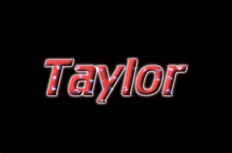 Taylor Logo Herramienta De Diseño De Nombres Gratis De Flaming Text