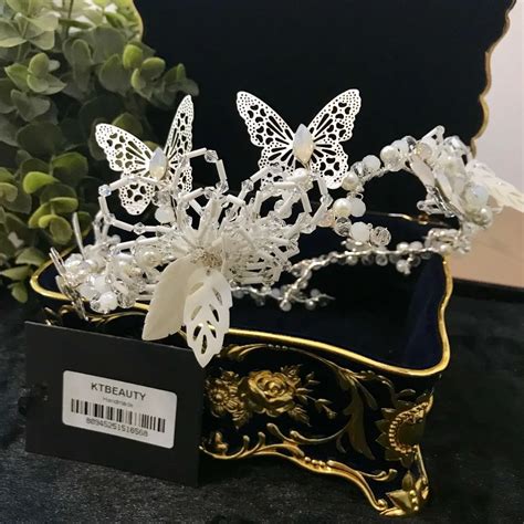Buy New Luxury Butterfly Bridal Headband Gorgeous