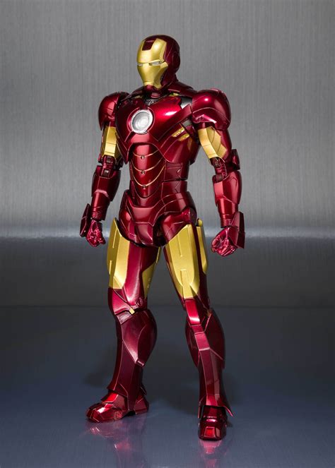 Sh Figuarts Iron Man Mark Iv 4 Hall Of Armor Set Action Figure