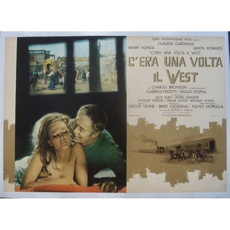 once upon a time in the west italian fotobusta movie poster illustraction gallery