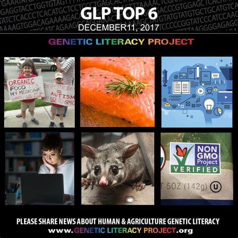 Genetic Literacy Projects Top 6 Stories For The Week Dec 11 2017