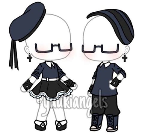 Gacha Life Outfits For School