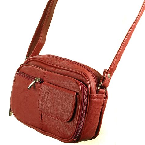 Womens Leather Large Crossbody Bags