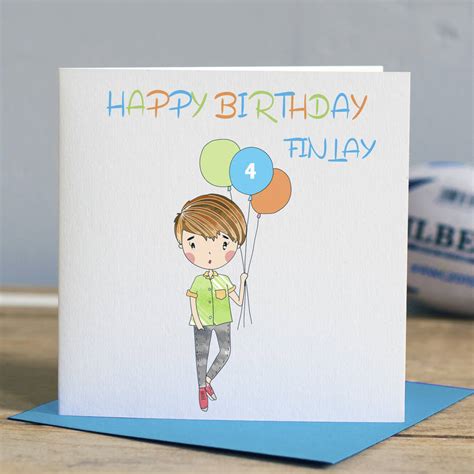 Boys Birthday Card By Lisa Marie Designs