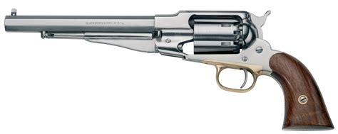 Revolver à Poudre Noire Pietta Remington 1858 Army Inox Cal36 Armes