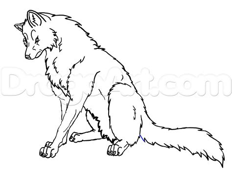 Wolf Sitting