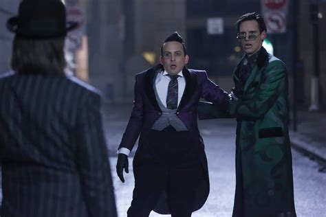 Gotham Season 5 Episode 11 Robin Lord Taylor As Oswald Cobblepot And Cory Michael Smith As